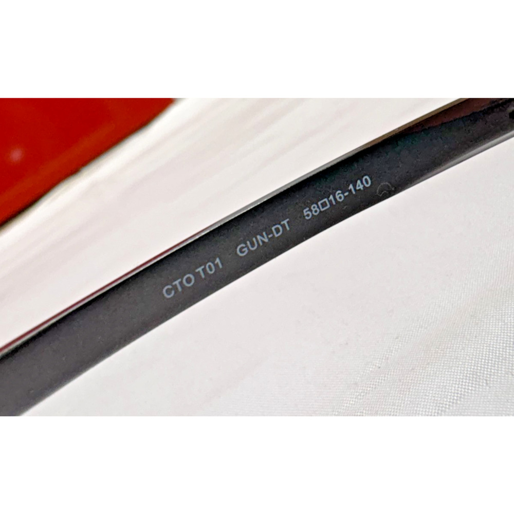 Caterpillar Rectangle Eyeglass Frames Only CTU T0… - image 3